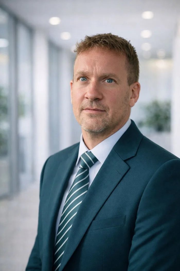 Jürgen Scharfe, Geschäftsführer und Immobilienmakler